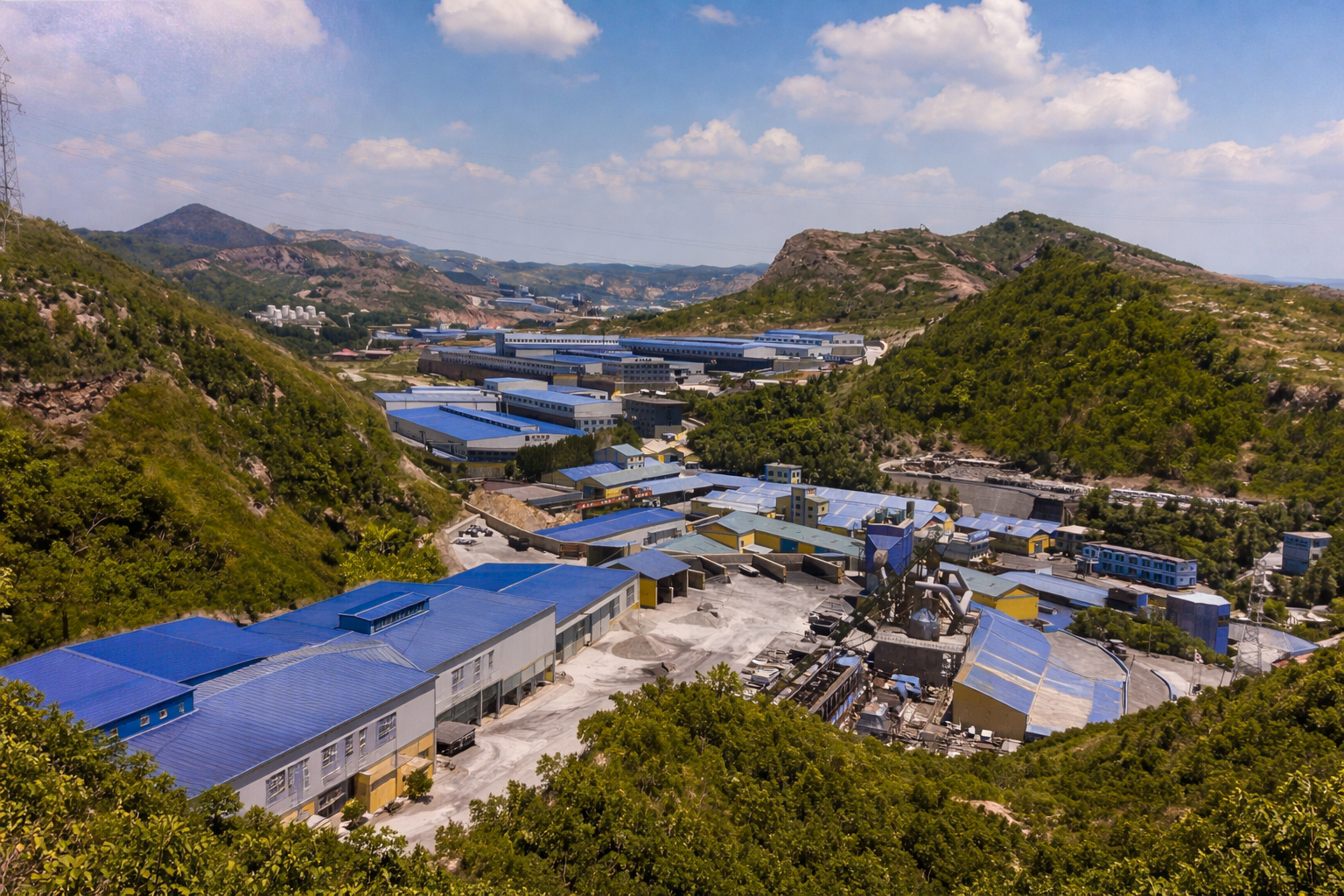 Aerial view of the SIRPL plant